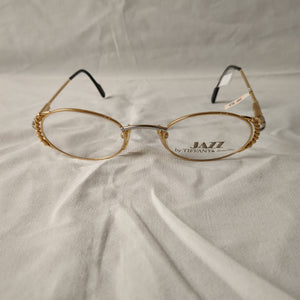 130.Damenbrille von Tiffany vergoldet