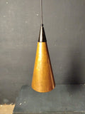 Kupferlampe getriebenes Kupferblech /