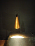 Kupferlampe getriebenes Kupferblech /