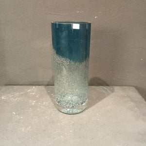 Glas Vase 60er Jahre