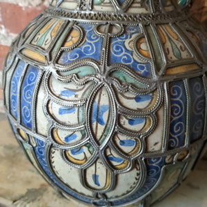 Vase Keramik,marrokanische Handarbeit +