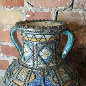 Vase Keramik,marrokanische Handarbeit +