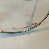 48.Herrenbrille von Casanova 24kt vergoldet