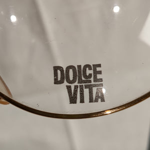 191. Damenbrille von Dolce Vita 24karat vergoldet