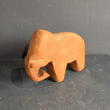 Elefant geschnitzt Holz +