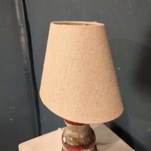 Tischlampe mit Keramik Fuß+