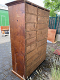 Apothekerschrank Schubladenschrank Kommode Grafikschrank antik