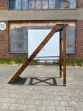 französische Holzleiter zur Dekoration