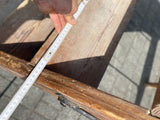 französische Holzleiter zur Dekoration
