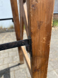 französische Holzleiter zur Dekoration