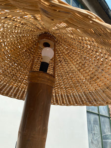 Stehlampe Bambus +