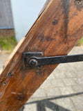 französische Holzleiter zur Dekoration