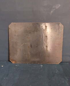 Metallschild  /