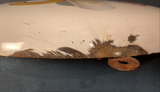 Emaille Schild Zigarettenwerbung Juno ca. 20er Jahre
