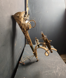 Wand-Lampe 3 flammig Frankreich 20er Jahre  /