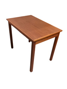 Dreisatztisch dänisch Teak 60er 70er Beistelltisch