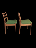 Stühle Teakholz dänisch von CADO Set 2er  /