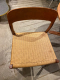 1 x einzelner Teakholz Stuhl von Niels Otto Möller, Modell 75.