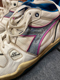 Boris Becker Autogramm und Diadora Schuhe