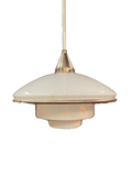 Sistra Lampe P4 / Bauhausdesign/ Art Deco / Deckenleuchte / Otto Müller / Bares für Rares