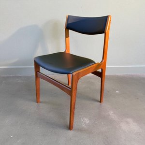2 Teakholz Stühle, Erik Buch, dänisches Design /