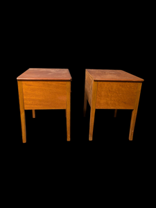 Nachttische Paar Teak dänisch midcentury 60er