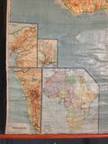 (592) - Schulrollkarte, Afrika 20er Jahre