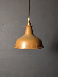 Deckenlampe aus Kupfer  /