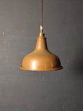 Deckenlampe aus Kupfer  /