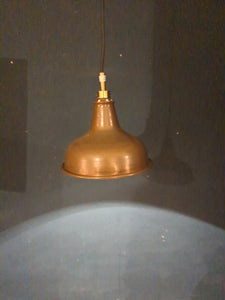 Deckenlampe aus Kupfer  /