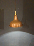 Deckenlampe aus Kupfer  /