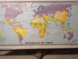 (417) Schulrollkarte, Lebensstandard der Welt  /