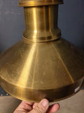 Deckenlampe aus Messing  /