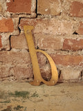 ddd Messing Buchstabe  /