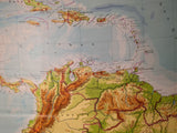 (0618) Schulrollkarte, Mittelamerika und nördliches Südamerika  /x
