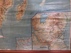 (592) - Schulrollkarte, Afrika 20er Jahre
