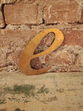 eee Messing Buchstabe  /