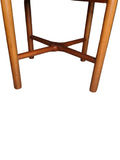 Runder Holztisch dänisches Design