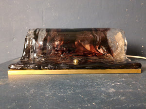 Murano Glas Wandlampe  /