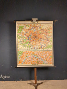 (375) Schulrollkarte, Paris 1963