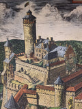 (279) Schulrollkarte, Eine Mittelalterliche Burg