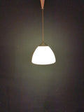Deckenlampe aus Glas  /