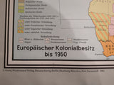 (595) Schulrollkarte, Afrika von der Kolonisation bis zur Unabhängigkeit   /x