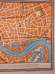 (389) Schulrollkarte, London 60er Jahre