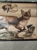 (195) Schulrollkarte, Der Fuchs  ca. 20er - 50er Jahre