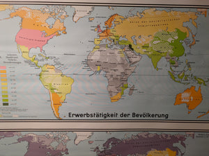 (417) Schulrollkarte, Lebensstandard der Welt  /