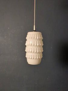 Deckenlampe Glas weiß  /