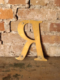 RRR Messing Buchstabe  /