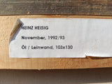 Bild von Heinz Heisig, Öl auf Leinwand 1992/93