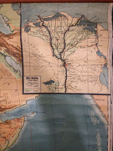 (592) - Schulrollkarte, Afrika 20er Jahre